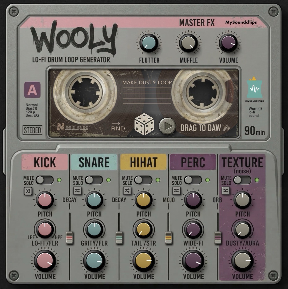 Wooly UI details